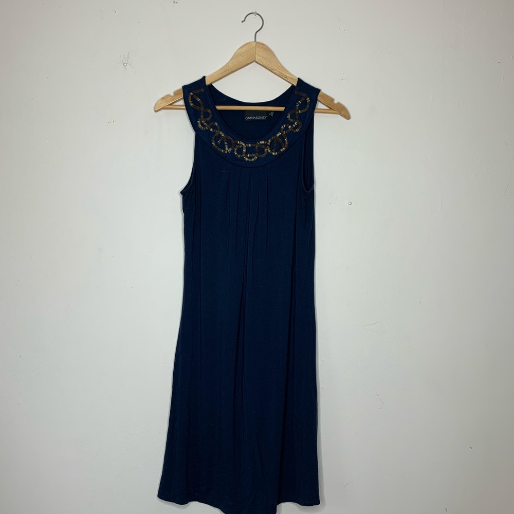 Cynthia Rowley Navy Swing Dress, sz. S